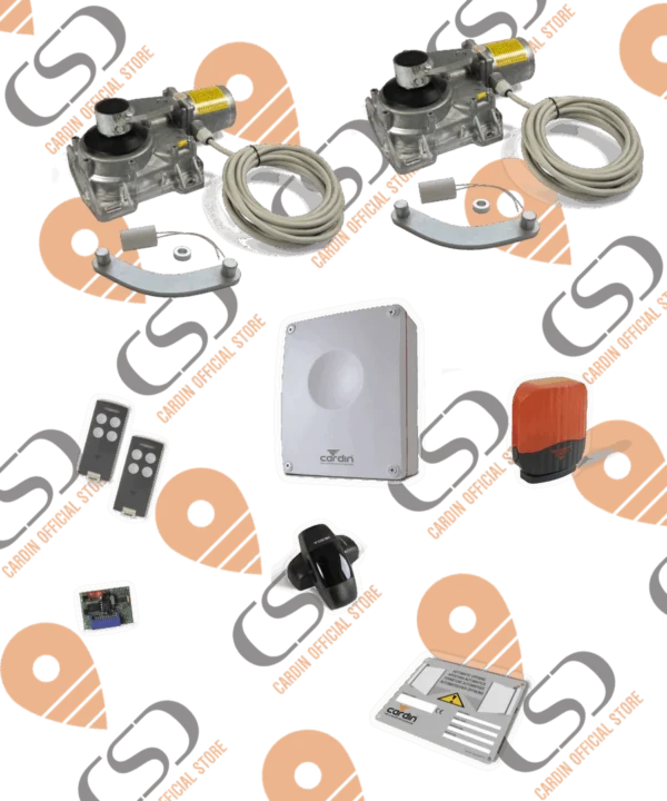 KT-HLXCORE230T KT-HLXCORE230T - KIT Automazione 230V per ante 3mt/550kg max apertura 110°