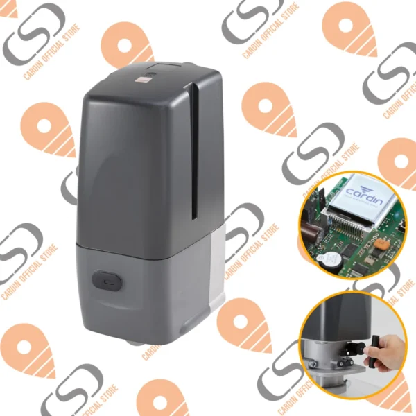 BL3924MCB - Automazione 24V c/encoder ante 5mt/400kg max apertura 130°