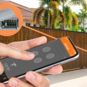 INTBTC4 - Apertura automazione con modulo Bluetooth 4 comandi
