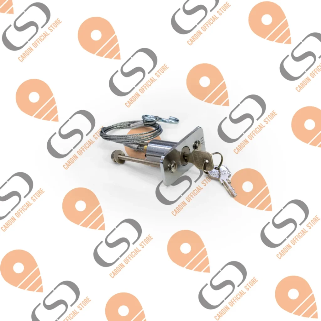 ZACKCABLELOCK - SBLOCCO A CORDINO CON SERRATURA per GLZACK600/GLZACK1000